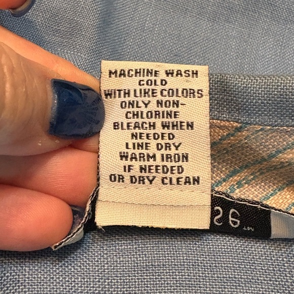 Paraphrase Denim Blue Button-Up Blazer size 14 - Picture 5 of 13